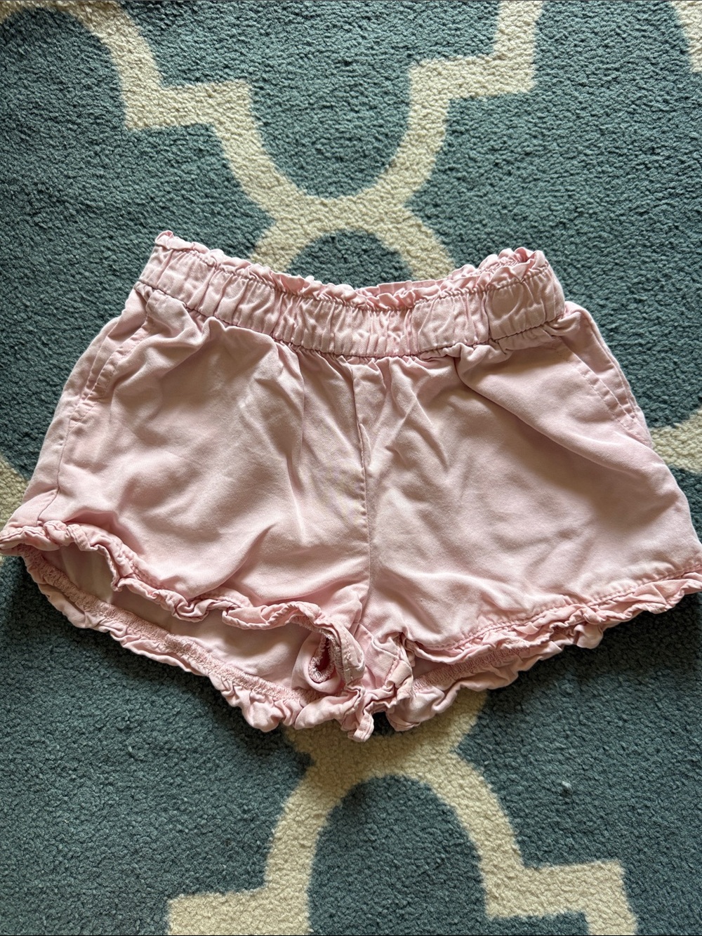 GAP Pink Ruffle Waistband Girls' Shorts
